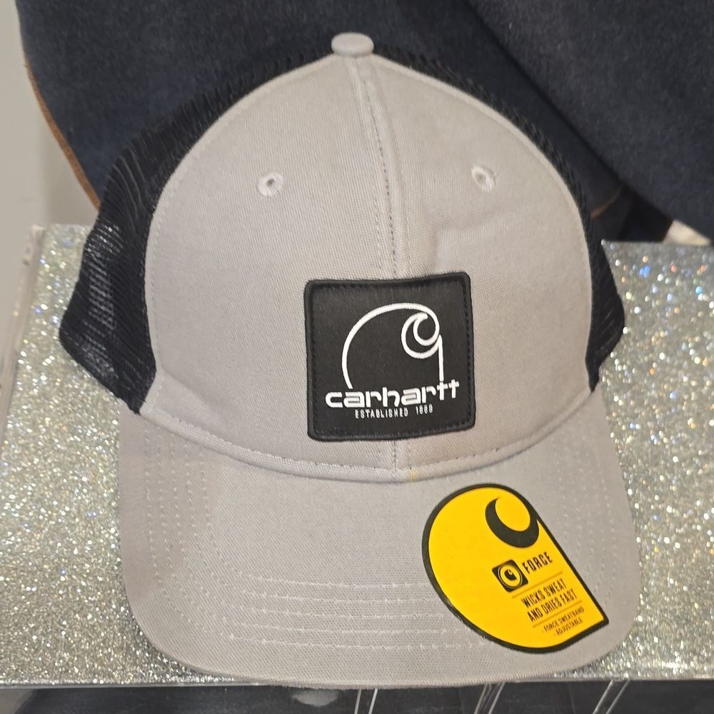 Carhartt Force Canvas Mesh-Back C Patch Cap - Picture 4 of 5